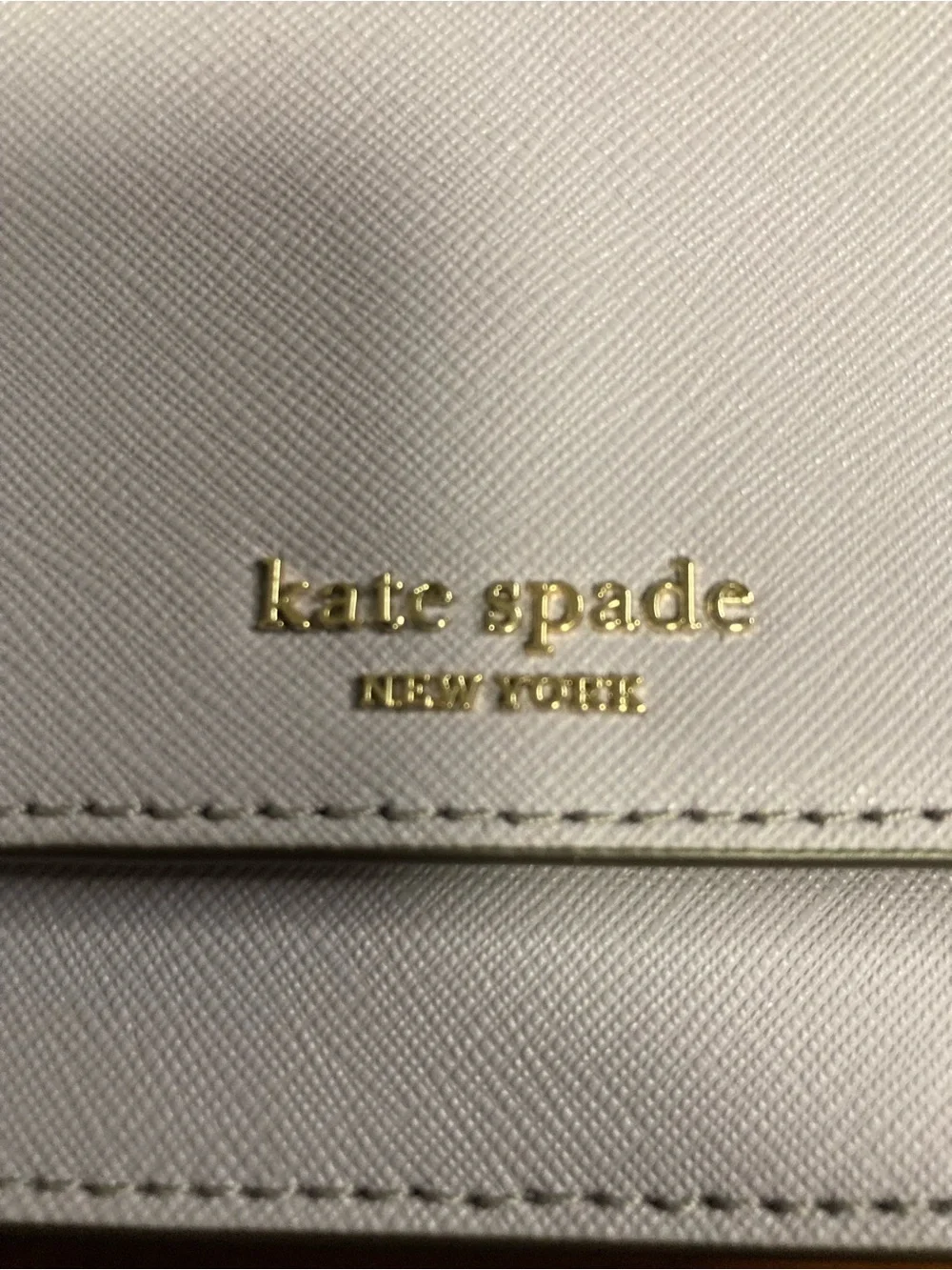 Kate Spade Madison Lavender Crossbody/Shoulder Chain Saffiano Leather Bag